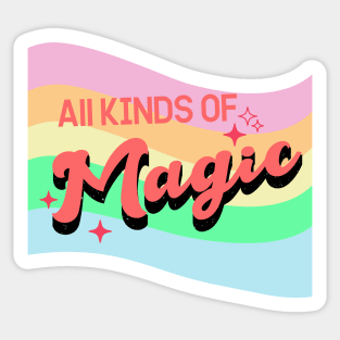 All kinds of magic Sticker